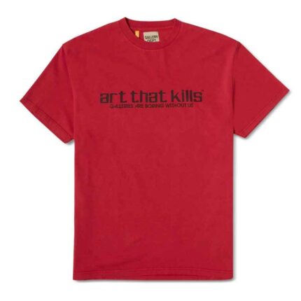 Gallery Dept Art That Kills Text T-Shirt – Red