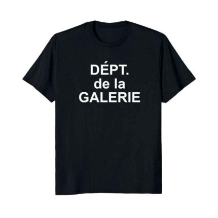 Gallery Dept De La Galerie T-shirt Black